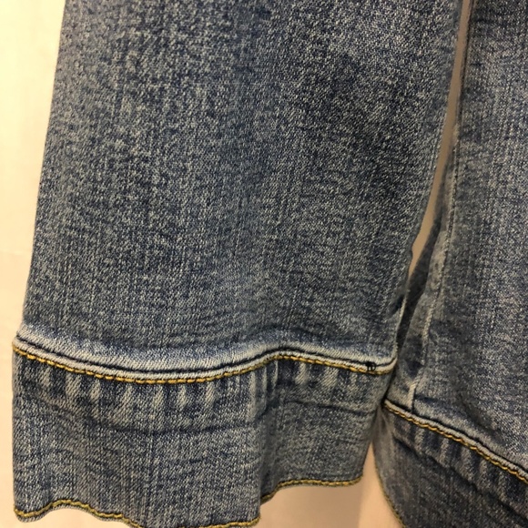 Jeanstar Women's Light Denim Jacket Size M / L Jr - Picture 4 of 6